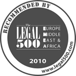 Reccomennded by Legal 500